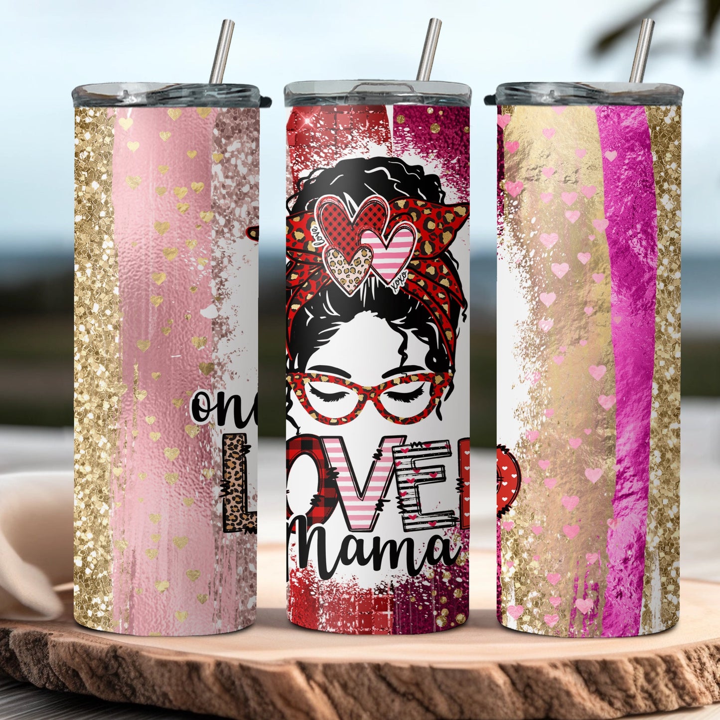 Personalized Mom Tumbler - Customizable Mother's Day & Birthday Gift - Sarcastic Design - 20oz Cup - Flowers - Gift for Her